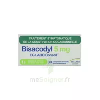 Bisacodyl Eg Labo Conseil 5 Mg Comprimés Enrobés Gastro-résistant Plq Pvc/alu/30 à Paris