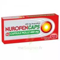 Nurofencaps 400 Mg Caps Molle Plq/10 à Paris